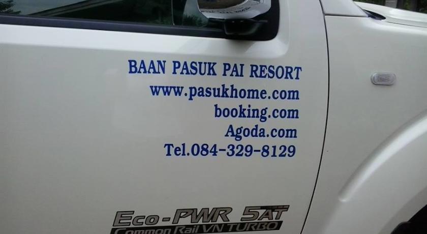Baan Pasuk Pai Hotell Exteriör bild